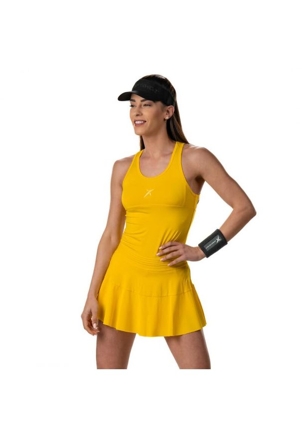 DROP SHOT - Camiseta Drop Shot Sol Mujer. Kolor: żółty