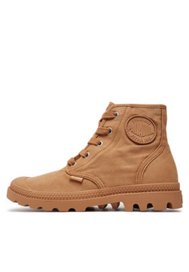 Palladium Trapery Pampa Hi 92352-287-M Brązowy. Kolor: brązowy. Materiał: materiał