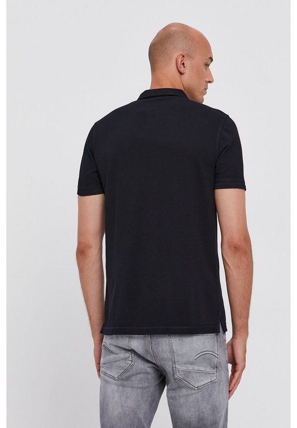AllSaints - Polo Reform Polo. Okazja: na co dzień. Typ kołnierza: polo. Kolor: niebieski. Materiał: dzianina. Długość: krótkie. Wzór: gładki. Styl: casual