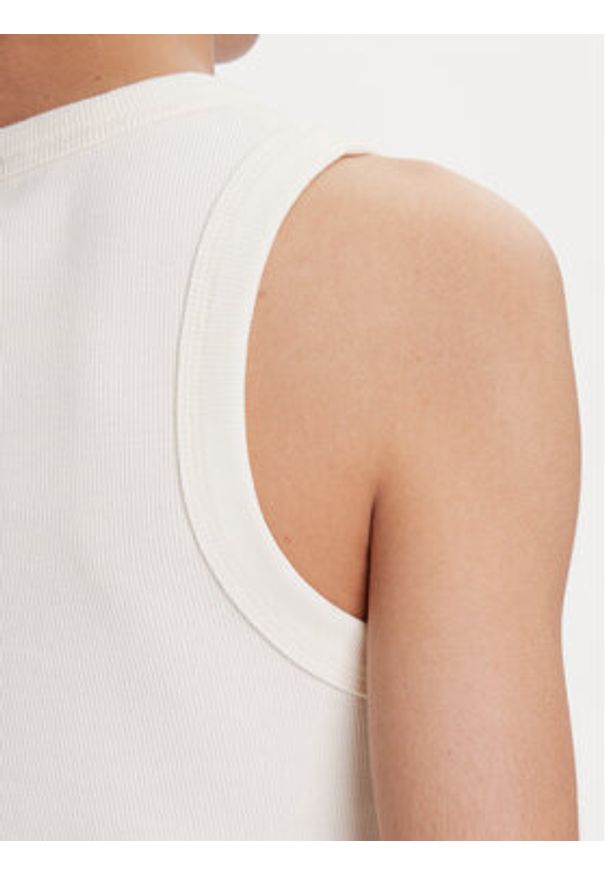Roxy Top Iconic Days ERJKT04261 Écru Regular Fit. Materiał: syntetyk