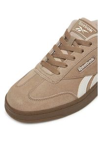 Reebok Sneakersy FORTE LOUNGER DOUBLE UP AR30255WTCC Brązowy. Kolor: brązowy. Materiał: zamsz, skóra #7