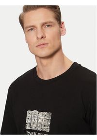 Jack & Jones - Jack&Jones T-Shirt Boston 12273400 Czarny Relaxed Fit. Kolor: czarny. Materiał: bawełna