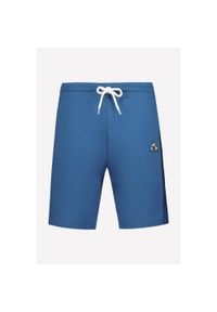 Szorty Le Coq Sportif Heritage SP N°1. Kolor: niebieski