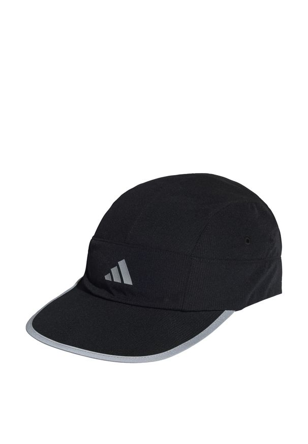 Adidas - Running Packable HEAT.RDY X-City Cap. Kolor: czarny, szary, wielokolorowy. Materiał: materiał. Styl: sportowy