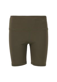 ENDURANCE - Krótkie legginsy dla dziewczynek Endurance Basia. Kolor: zielony. Długość: krótkie. Styl: młodzieżowy, sportowy