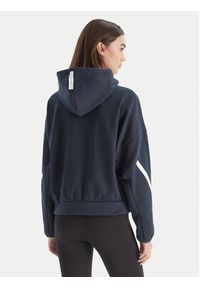 Adidas - adidas Bluza Z.N.E. JW5320 Granatowy Loose Fit. Kolor: niebieski. Materiał: bawełna