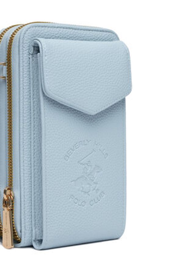 Beverly Hills Polo Club Torebka BHPC-L-006-07 Niebieski. Kolor: niebieski. Materiał: skórzane