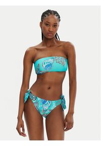 Seafolly Góra od bikini La Mer 31448-214 Turkusowy. Kolor: turkusowy. Materiał: syntetyk