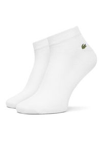 Lacoste Zestaw 3 par niskich skarpet unisex RA2917 Biały. Kolor: biały. Materiał: materiał, bawełna #3