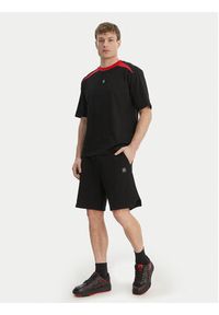 Hugo - HUGO Szorty materiałowe Despen_RB 50559712 Czarny Relaxed Fit. Kolor: czarny. Materiał: bawełna #5