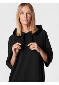 Sisley Sukienka dzianinowa 4IPRLV01T Czarny Regular Fit. Kolor: czarny. Materiał: dzianina, syntetyk, bawełna #4