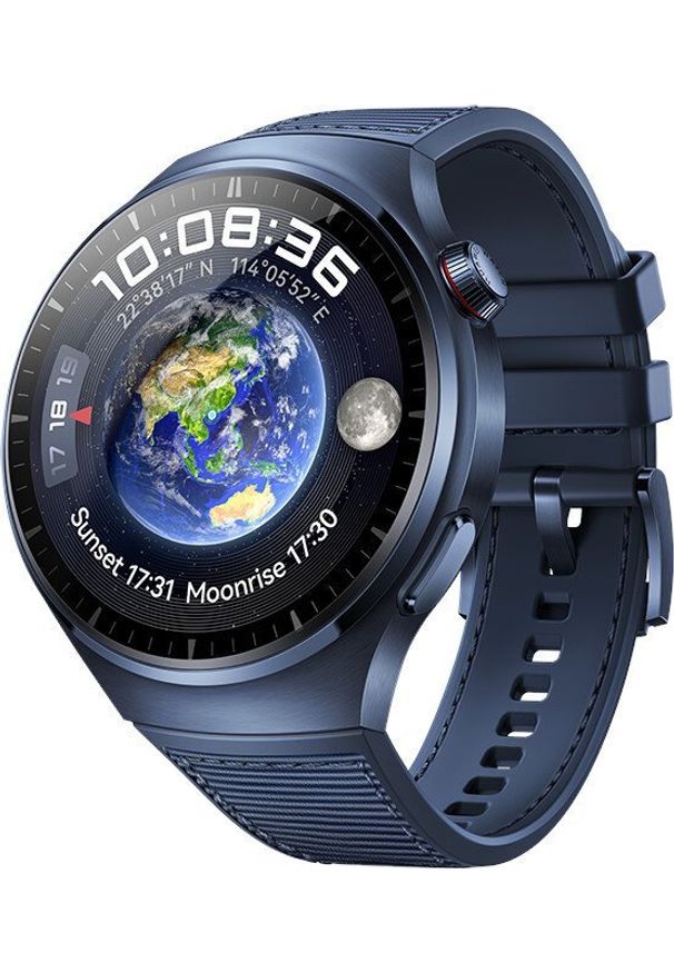 HUAWEI - Smartwatch Huawei Watch 4 Pro Classic Niebieski (001879530000). Rodzaj zegarka: smartwatch. Kolor: niebieski