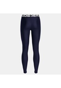 Under Armour - Legginsy treningowe damskie damskie UNDER ARMOUR szybkoschnące termoaktywne. Kolor: wielokolorowy, niebieski, czarny