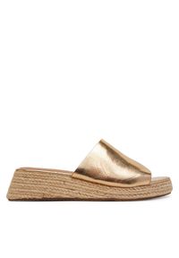 Espadryle ONLY Shoes. Kolor: złoty