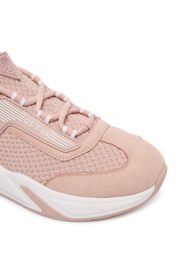 Guess Sneakersy FLPGEN FAB12 Różowy. Kolor: różowy. Materiał: materiał