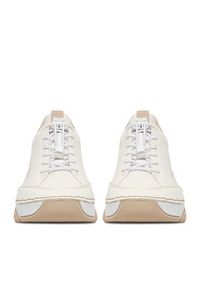 Rieker Sneakersy 45969-80 Écru. Kolor: kremowy. Materiał: materiał #2