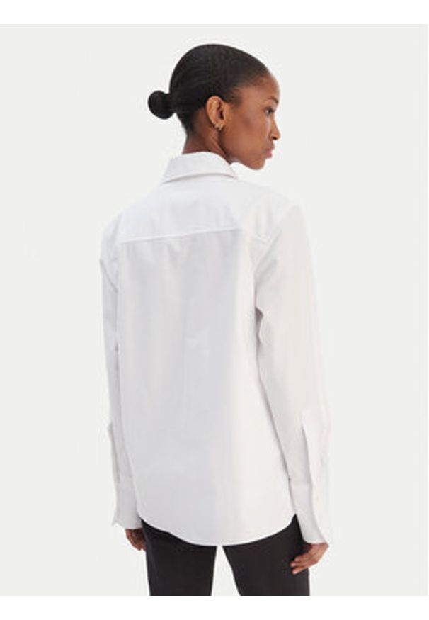 Hugo - HUGO Koszula Erselia 50556398 Biały Regular Fit. Kolor: biały. Materiał: bawełna