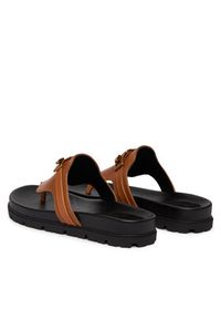 Guess Japonki FLJFRR LEA03 Brązowy jasny. Kolor: brązowy. Materiał: skóra #5