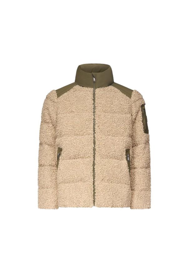 Kurtka Jott Model Fw24mjac67 Kolor Jasnobrązowy. Kolor: brązowy, wielokolorowy, beżowy. Materiał: tkanina