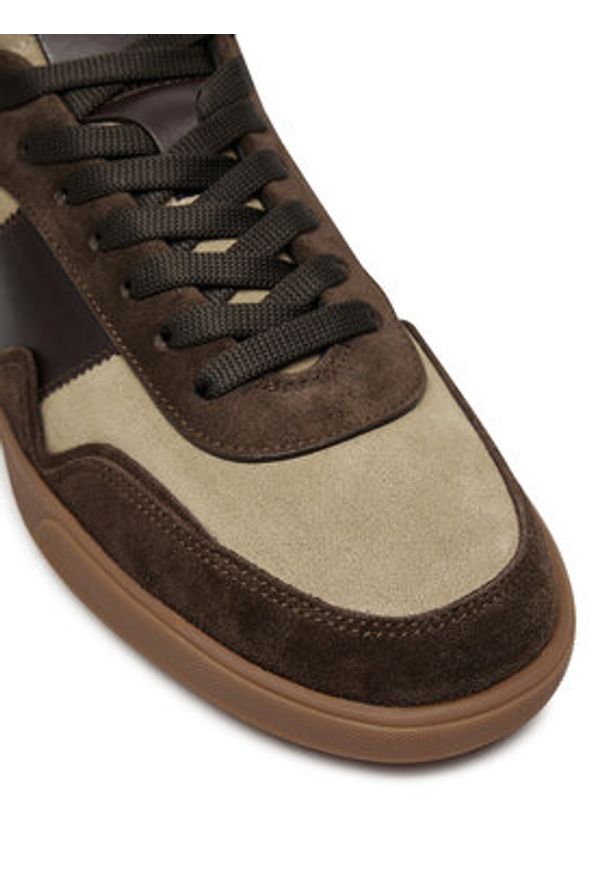 Fabi Sneakersy FU1201 Czarny. Kolor: czarny. Materiał: skóra