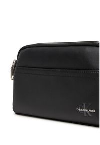 Calvin Klein Jeans Saszetka Mono Logo Camera Bag 22 LV04G3015G Czarny. Kolor: czarny. Materiał: skóra #5