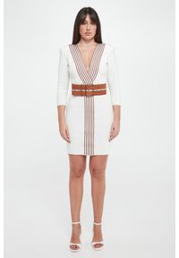 Elisabetta Franchi - Sukienka damska z paskiem ELISABETTA FRANCHI #3