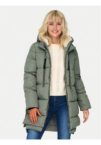 only - ONLY Kurtka zimowa New Nora 15304792 Zielony Regular Fit. Kolor: zielony. Materiał: syntetyk. Sezon: zima #1