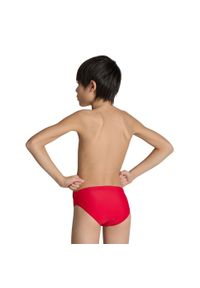 Kąpielówki Arena Dynamo Brief junior. Kolor: czerwony. Materiał: materiał