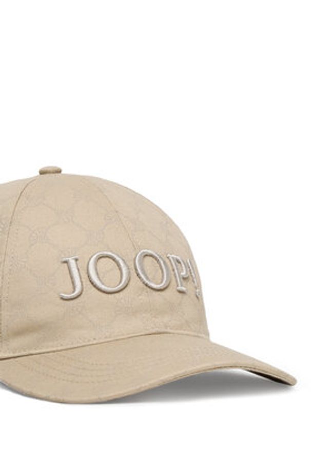 JOOP! Czapka z daszkiem 10017886 Beżowy. Kolor: beżowy. Materiał: materiał, bawełna