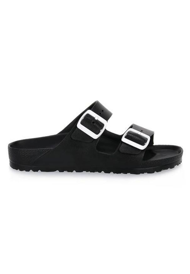 Klapki damskie Birkenstock Arizona Eva Calz S. Kolor: czarny. Materiał: guma, syntetyk, materiał