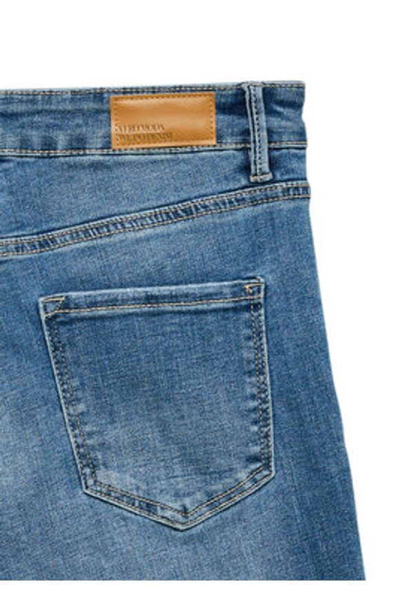 Vero Moda Jeansy Flash 10306823 Niebieski Straight Fit. Kolor: niebieski