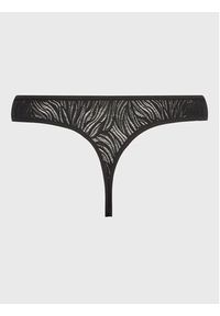 Calvin Klein Underwear Stringi 000QF6878E Czarny. Kolor: czarny. Materiał: syntetyk