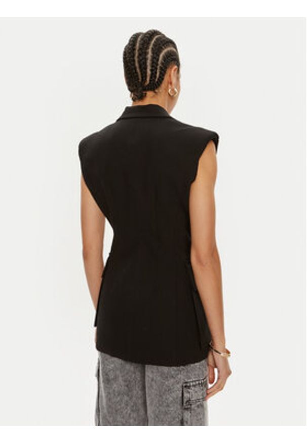 Pinko Kamizelka Eumeo 103287 A1P9 Czarny Reglan Fit. Kolor: czarny. Materiał: bawełna