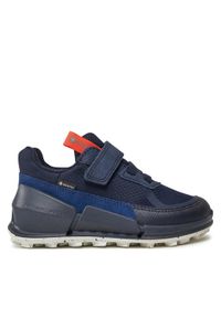 ecco - ECCO Sneakersy Biom K2 GORE-TEX 71126260749 Granatowy. Kolor: niebieski. Technologia: Gore-Tex