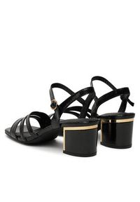 Lasocki Sandały HY6800-1 Czarny. Kolor: czarny. Materiał: lakier, skóra #4