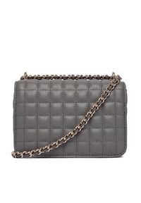 Guess Torebka Nadira Mini HWQG84 24780 Szary. Kolor: szary. Materiał: skórzane
