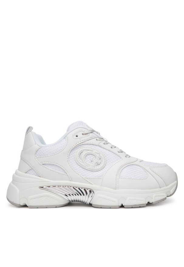 Guess Sneakersy FLTIBI ELE12 Biały. Kolor: biały. Materiał: materiał