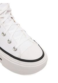Converse Trampki Chuck Taylor All Star Lift Double Stack A12976C Biały. Kolor: biały. Materiał: materiał #2