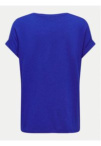 only - ONLY T-Shirt Moster 15106662 Niebieski Regular Fit. Kolor: niebieski. Materiał: wiskoza #3