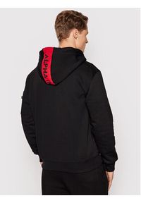 Alpha Industries Bluza Stripe 178314 Czarny Regular Fit. Kolor: czarny. Materiał: bawełna #3