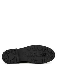 Love Moschino - LOVE MOSCHINO Trzewiki JA24254G0NIA0000 Czarny. Kolor: czarny. Materiał: skóra #5