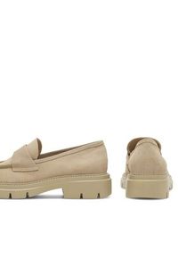Gino Rossi Loafersy GRACE-E24-26372LM Beżowy. Kolor: beżowy. Materiał: zamsz, skóra #3