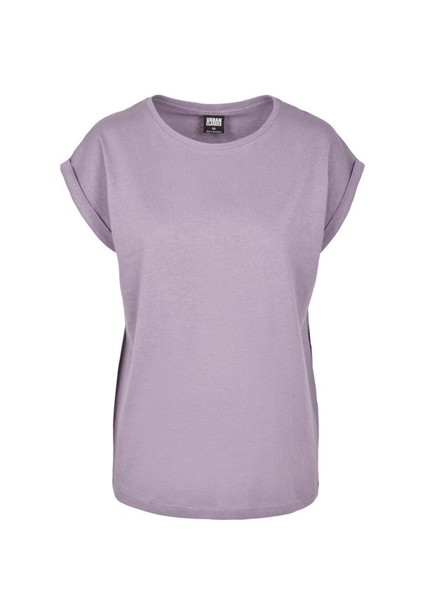 Urban Classics - Koszulka Damska Z Rozszerzonym Ramieniem. Kolor: fioletowy. Sport: turystyka piesza