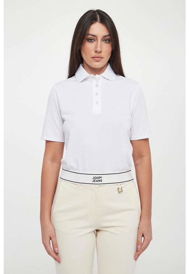 JOOP! Jeans - Polo damskie Talena JOOP! JEANS. Typ kołnierza: polo