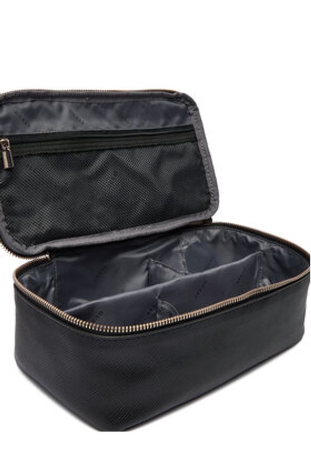 Guess Kosmetyczka Norom TWSN90 91045 Czarny. Kolor: czarny. Materiał: skóra