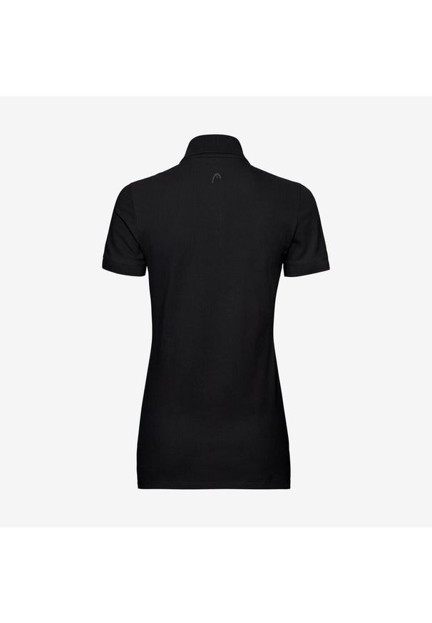 Damska koszulka polo Head. Typ kołnierza: polo. Kolor: czarny