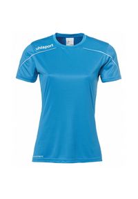 UHLSPORT - Koszulka Uhlsport Femme Stream 22. Kolor: niebieski, biały, wielokolorowy. Materiał: poliester. Sport: piłka nożna, fitness #1