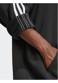Adidas - adidas Bluza adicolor 3-Stripes IU2418 Czarny Oversize. Kolor: czarny. Materiał: bawełna