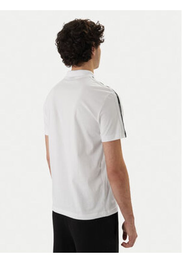EA7 Emporio Armani Polo 7M001477 AF10375 U0002 Biały Regular Fit. Typ kołnierza: polo. Kolor: biały. Materiał: bawełna
