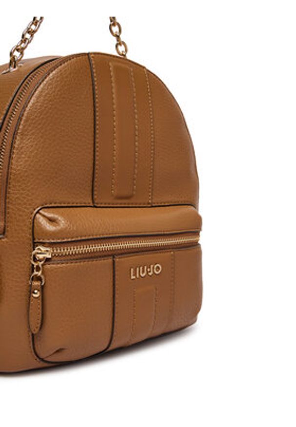 Liu Jo Plecak AA6111 E1109 Brązowy. Kolor: brązowy. Materiał: skóra